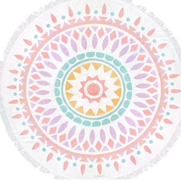 2/$30 *when bundled Gypsy Boho Beach Roundie Brand New - Picture 2 of 2